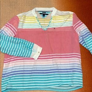 lightweight tommy hilfiger shirt